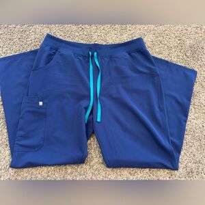 Figs Kade Cargo Scrub Pants Sapphire Color XL Regular Length